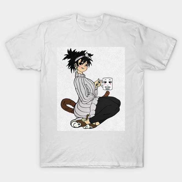 Best Saiyan Mamma White T-Shirt by TeeJay93